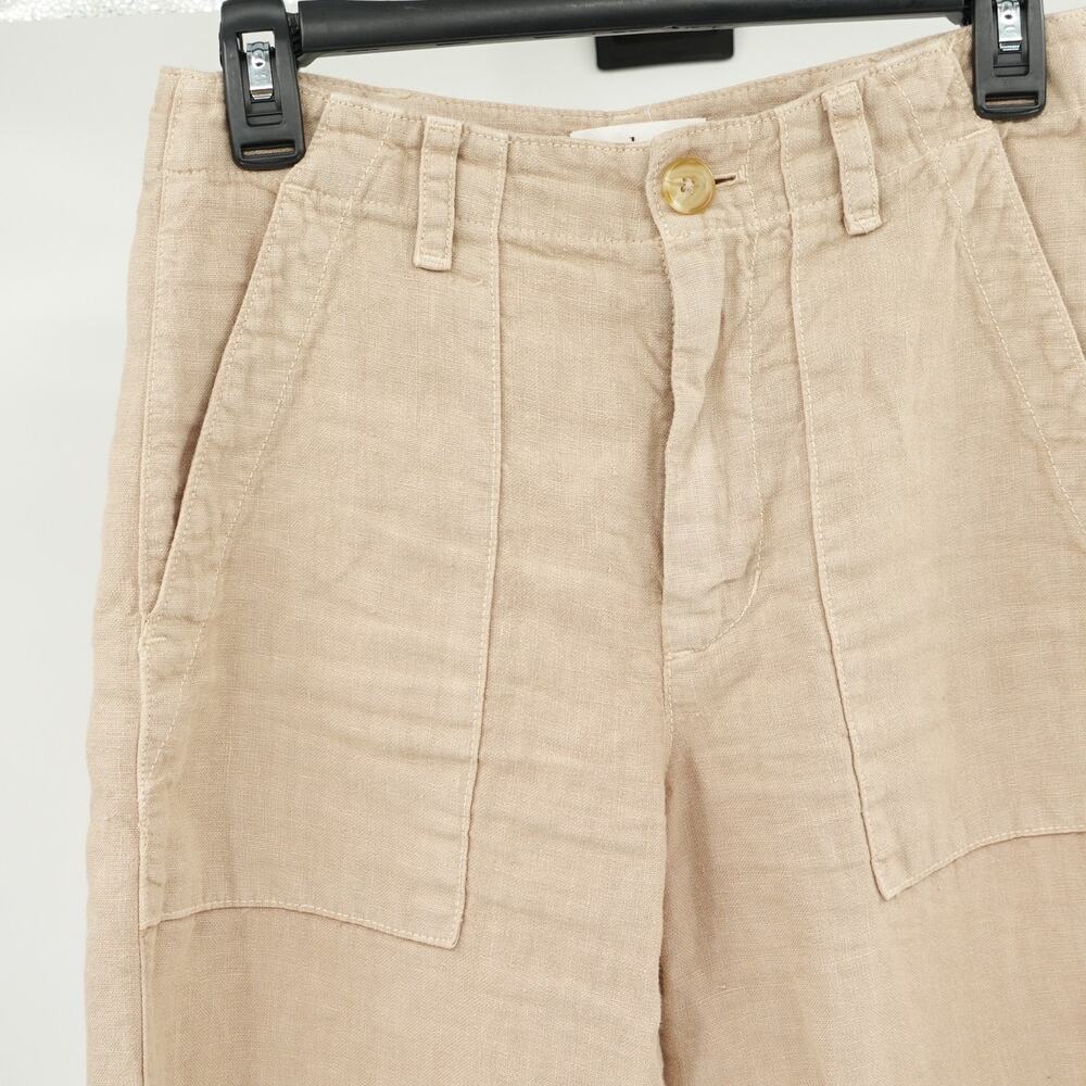 Velvet Graham & Spencer Pants SZ 2 Linen Breathable Lightweight Relaxed Travel - Picture 2 of 11